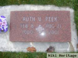 Ruth V. Peek