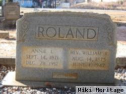 Rev William Riley Roland