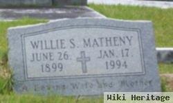 Willie S Matheny