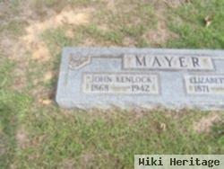 John Kenlock Mayer