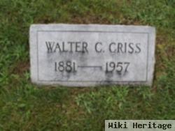 Walter C Criss