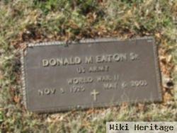 Donald Marion Eaton, Sr