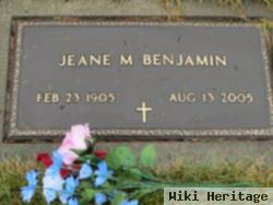 Jeane Murray Benjamin