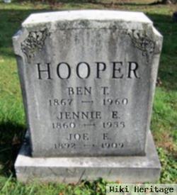 Joe E Hooper