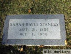 Sarah Letitia Davis Stanley