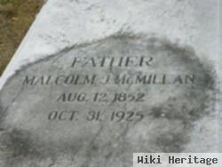 Malcolm J Mcmillan