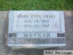 Mary Esta Gage Frary