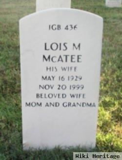 Lois M Mcatee