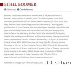 Ethel Luedemann Boomer