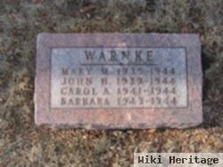 John H. "jack" Warnke