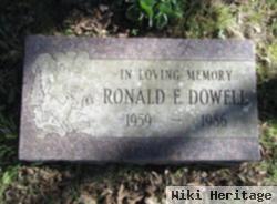 Ronald E. Dowell