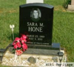 Sara M Hone