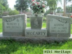 Robert E Mccarty, Sr