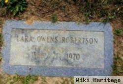 Laura Owens Robertson