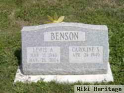 Caroline S Case Benson