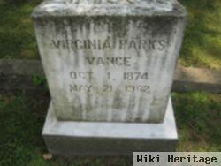 Virginia Lowery Parks Vance