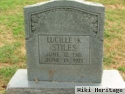 Lucille K Stiles