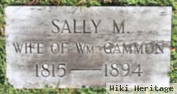 Sally M Gammon