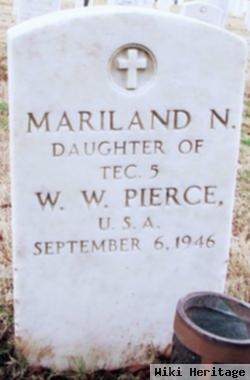 Mariland N Pierce