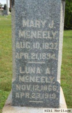 Mary Jane Moore Mcneely