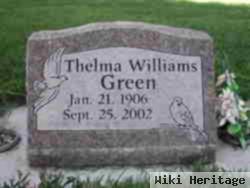 Thelma Evans Williams Green