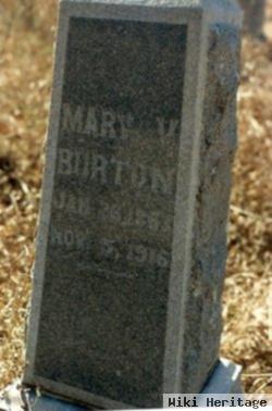 Mary V. "crickett" Young Burton