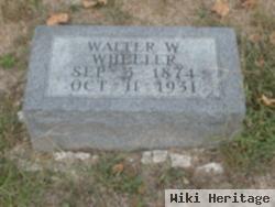 Walter W Wheeler