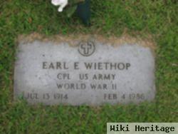 Earl E Wiethop