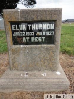 Elva Thurmon