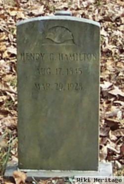 Pvt Henry C Hamilton