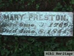 Mary Moore Preston