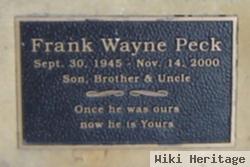 Frank Wayne Peck