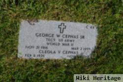 George W Cephas, Sr