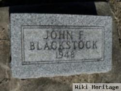 John F Blackstock