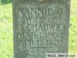 Nancy Josephine "nannie" Ross Chadwick