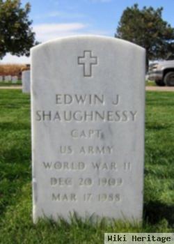 Edwin J Shaughnessy