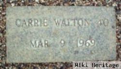 Carrie Walton