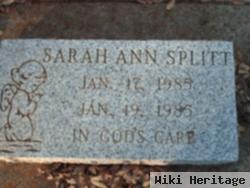 Sarah Ann Splitt