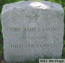 Corp James Lyons