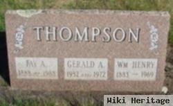 Gerald A "jerry" Thompson