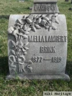 M. Ella Lambert Brink