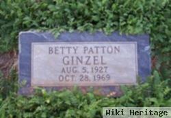 Betty Jo Patton Ginzel