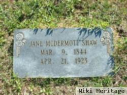 Jane Mcdermott Shaw