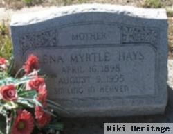 Lena Myrtle Hays