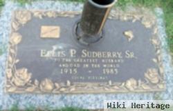 Ellis P. Sudberry, Sr