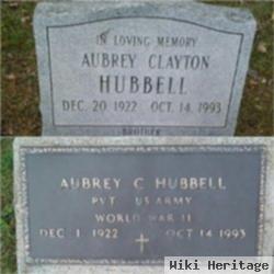 Pvt Aubrey Clayton Hubbell