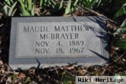 Maude Matthews Mcbrayer