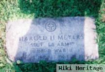 Harold H Meyers