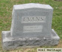 Elmer E Evans