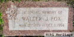 Walter Joseph Fox, Sr